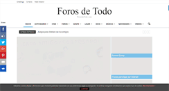 Desktop Screenshot of forosdetodo.com